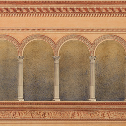 Uno Ullberg: Opiskeluaikainen maalaus 1901: Palazzo Bevilacqua
