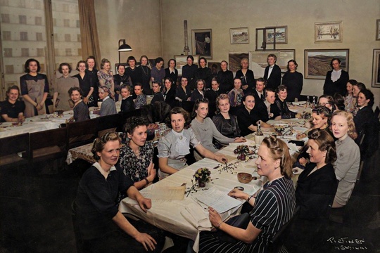 Kuva Wivi Lönnin 70-vuotisjuhlasta