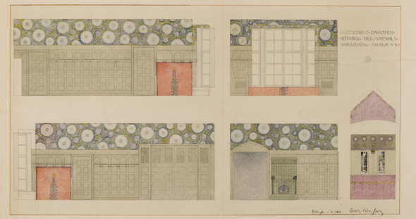 Gesellius – Lindgren – Saarinen: Asuin- ja liiketalo Eol, 1903.