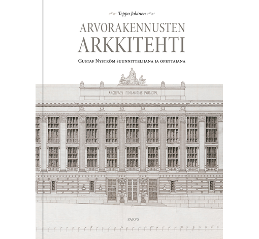 Arvorakennusten arkkitehti -kirjan kansi